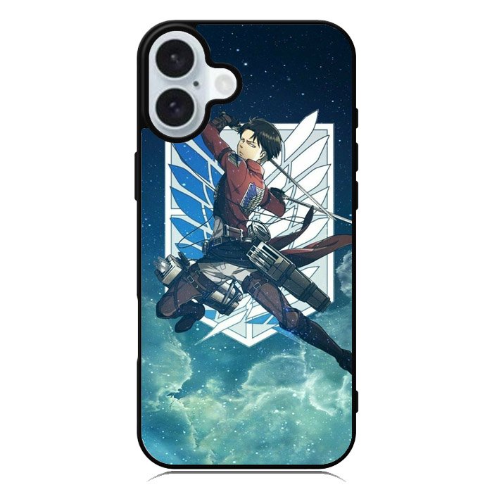 Levi Ackerman Attack on iPhone 16 Plus Case QC3505