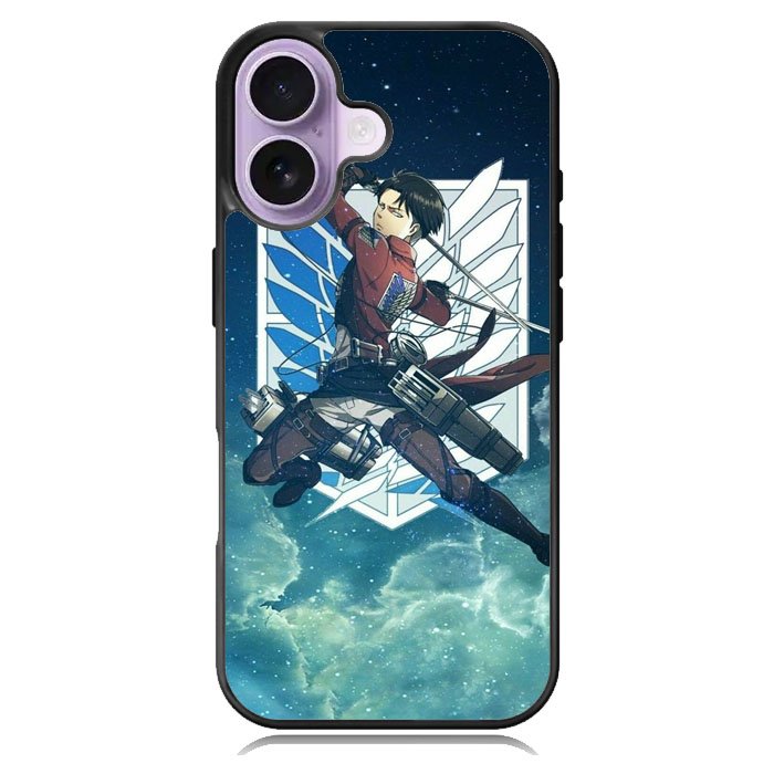 Levi Ackerman Attack on iPhone 17 Case OV3505