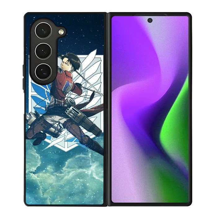 Levi Ackerman Attack on Samsung Galaxy Z Fold 6 5G 2024 Case OV3505