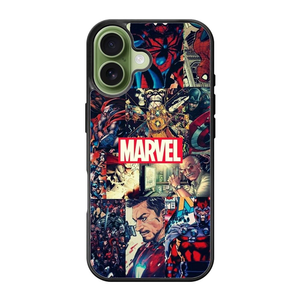 Marvel Comic Heroes iPhone 17 Case QC3351