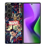 Marvel Comic Heroes Samsung Galaxy Z Fold 6 5G 2024 Case OV3351