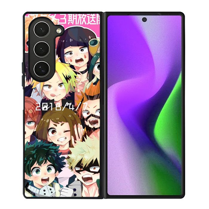 My hero academia Samsung Galaxy Z Fold 6 5G 2024 Case OV3163