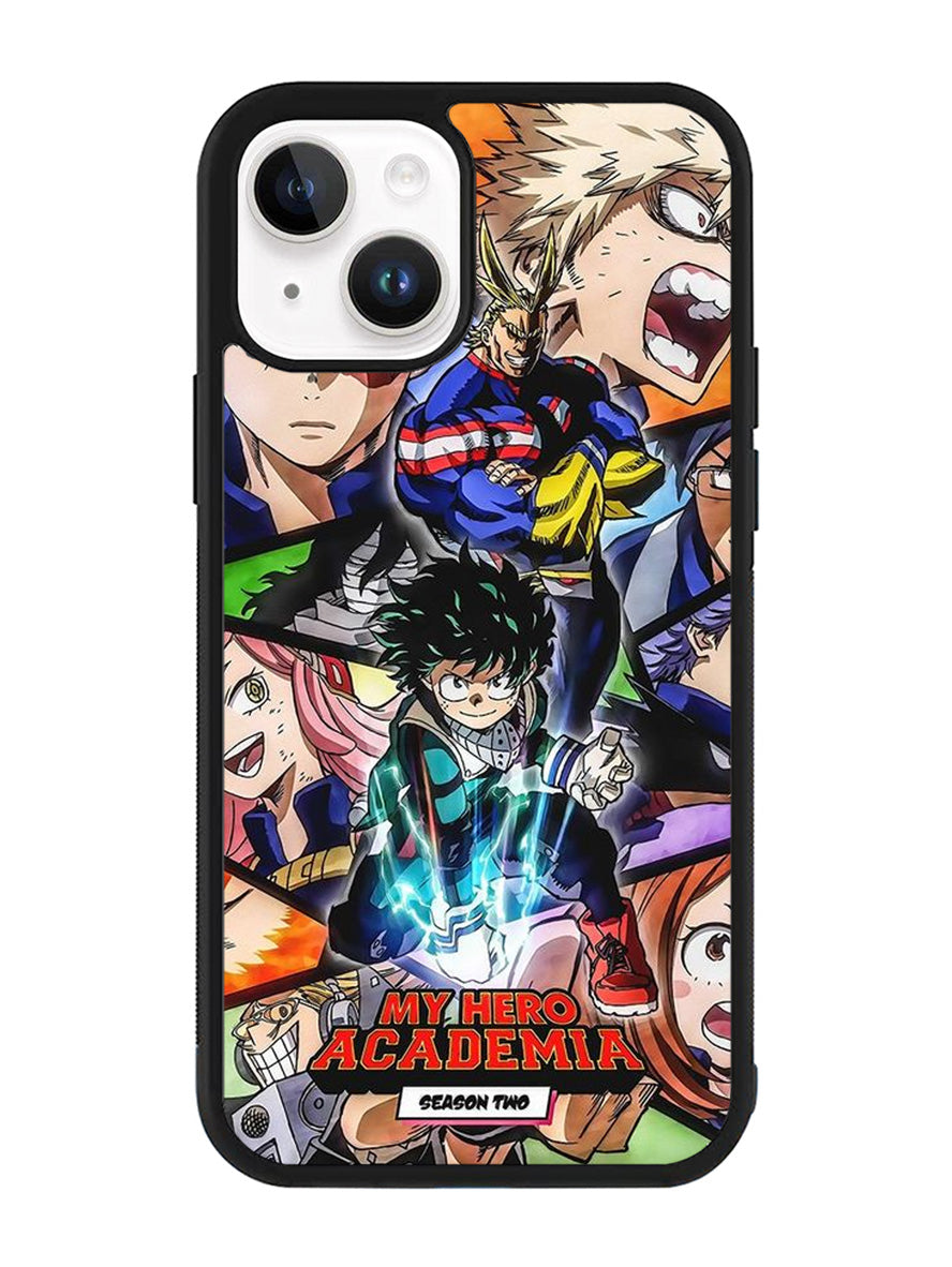My Hero Academia Anime Poster iPhone 14 Case QC3195