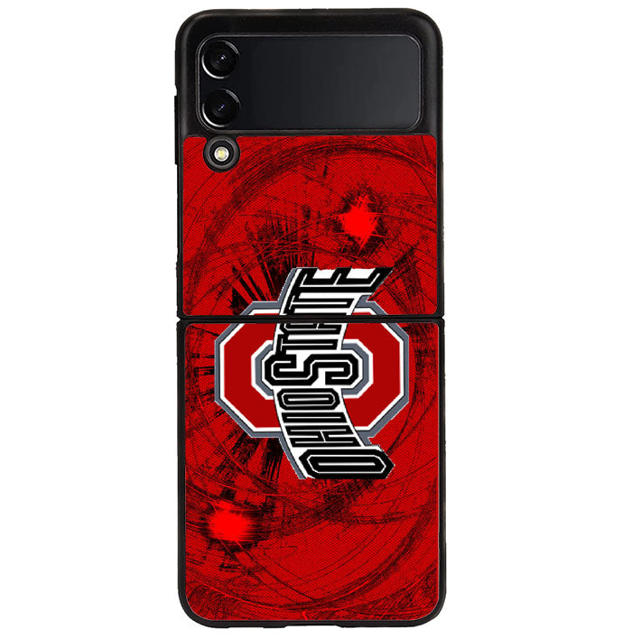 ohio state buckeyes football 3rd Samsung Galaxy Z Flip 4 5G 2022 Case