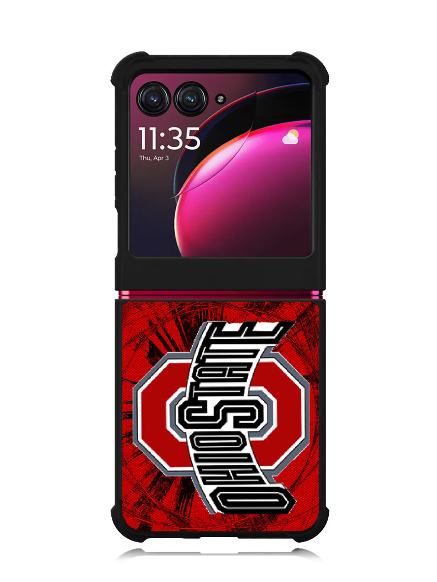 ohio state buckeyes football 3rd Motorola Moto Razr Plus 2023 , Moto Razr+ 2023 Case
