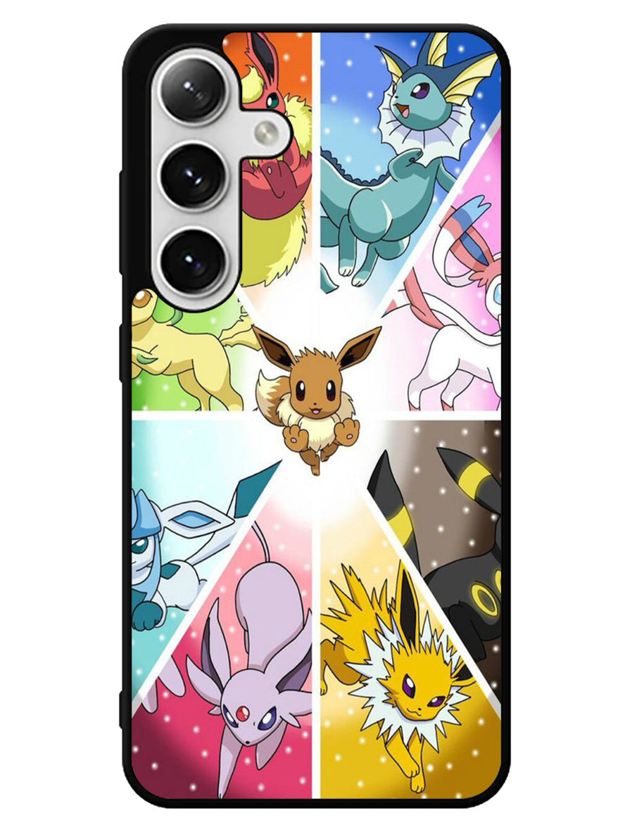 Pokemon Eevee Wallpaper Samsung Galaxy S24 5G Case
