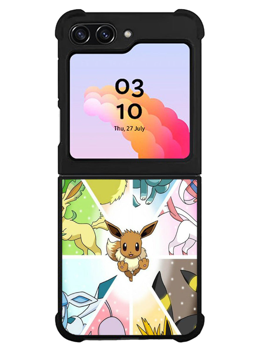 Pokemon Eevee Wallpaper Samsung Galaxy Z Flip 5 5G 2023 Case