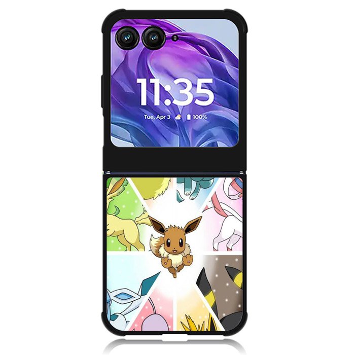 Pokemon Eevee Wallpaper Motorola Moto Razr Plus 2024 , Moto Razr+ 2024 Case