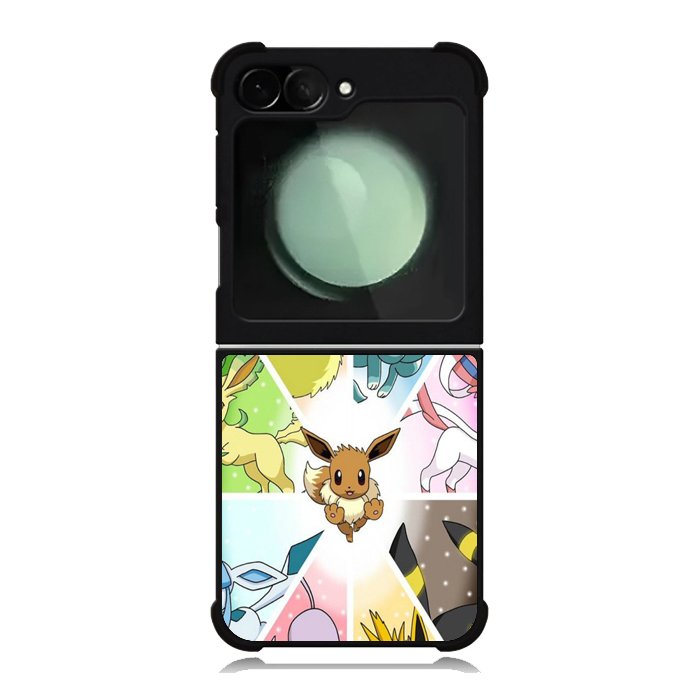Pokemon Eevee Wallpaper Samsung Galaxy Z Flip 6 Case