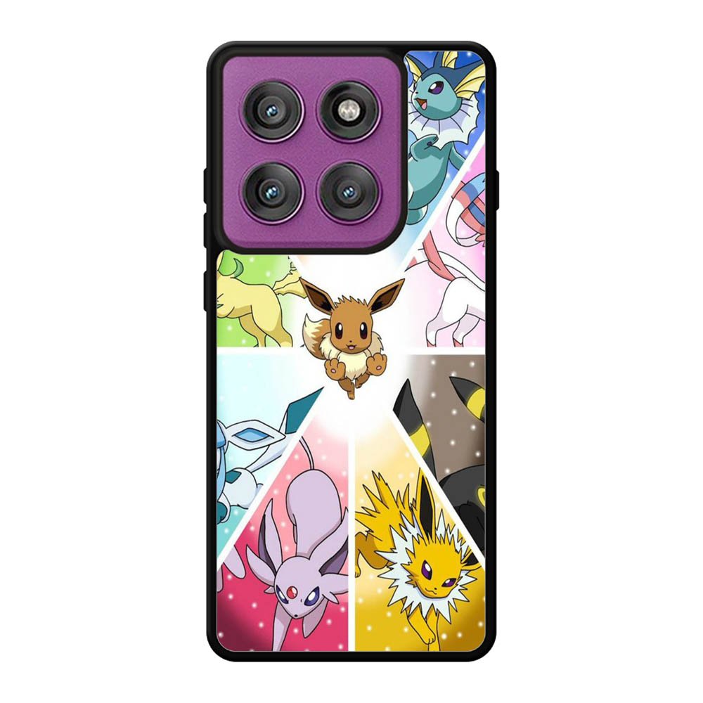 Pokemon Eevee Wallpaper Motorola Moto Edge 60 Pro Case