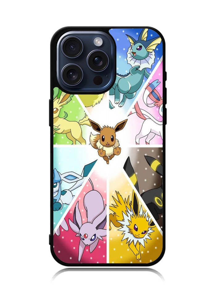 Pokemon Eevee Wallpaper iPhone 15 Pro Max Case