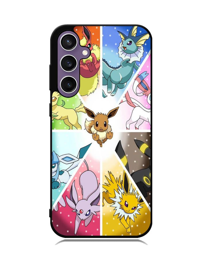 Pokemon Eevee Wallpaper Samsung Galaxy S23 FE 5G Case