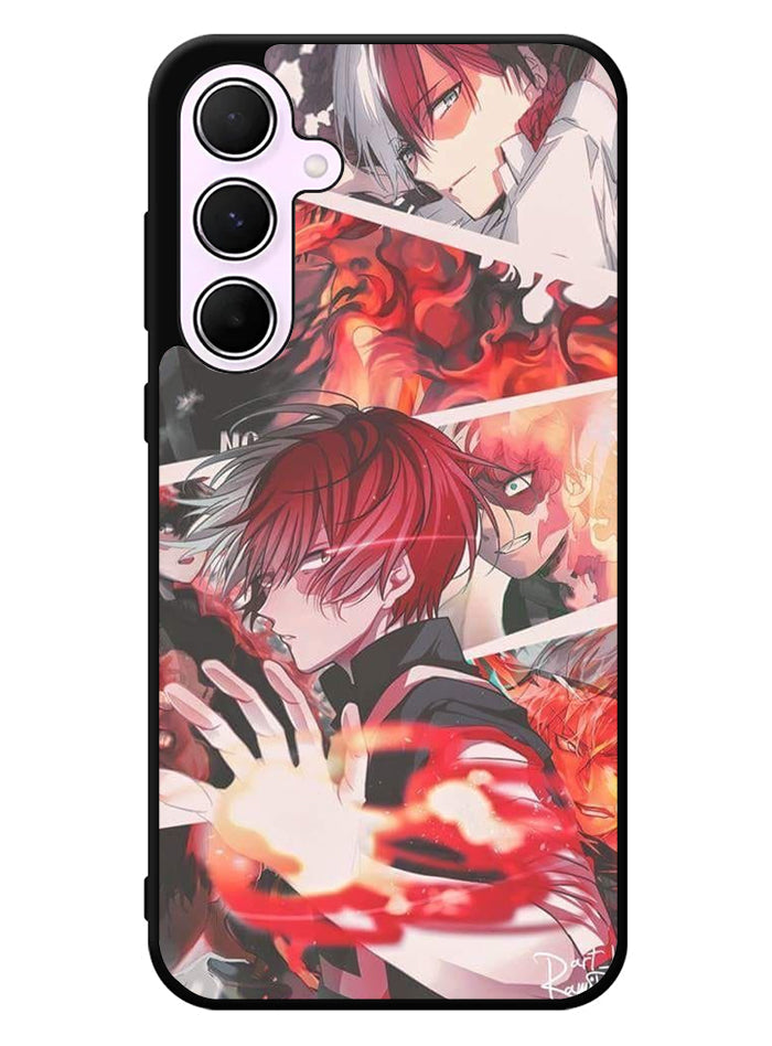 Shoto Todoroki Bnha Samsung Galaxy A55 5G Case