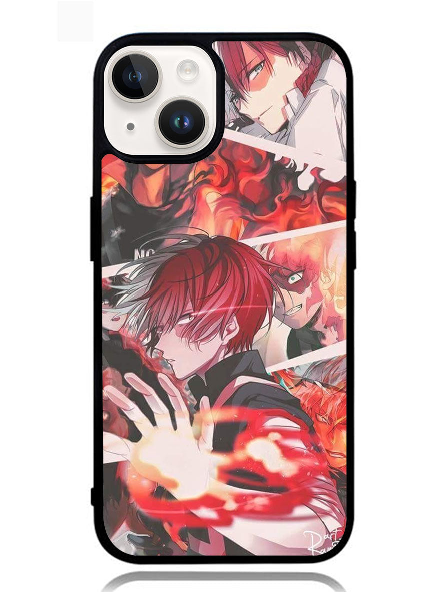 Shoto Todoroki BNHA iPhone 14 Plus Case OV0708