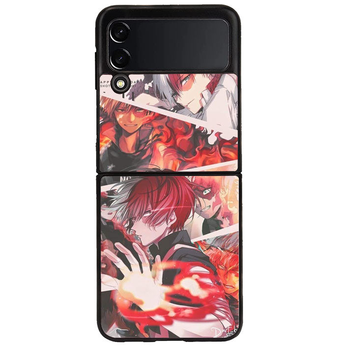 Shoto Todoroki Bnha Samsung Galaxy Z Flip 4 5G 2022 Case