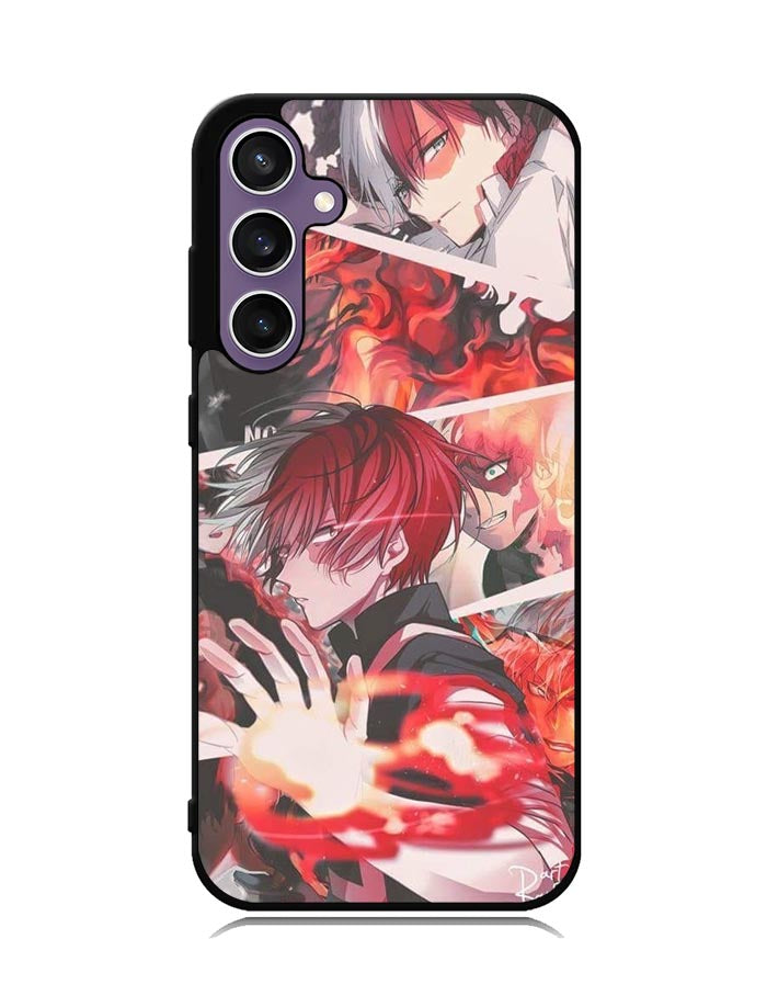 Shoto Todoroki Bnha Samsung Galaxy S23 FE 5G Case