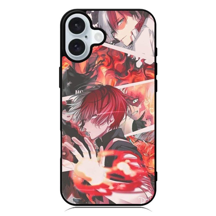 Shoto Todoroki Bnha iPhone 16 Plus Case