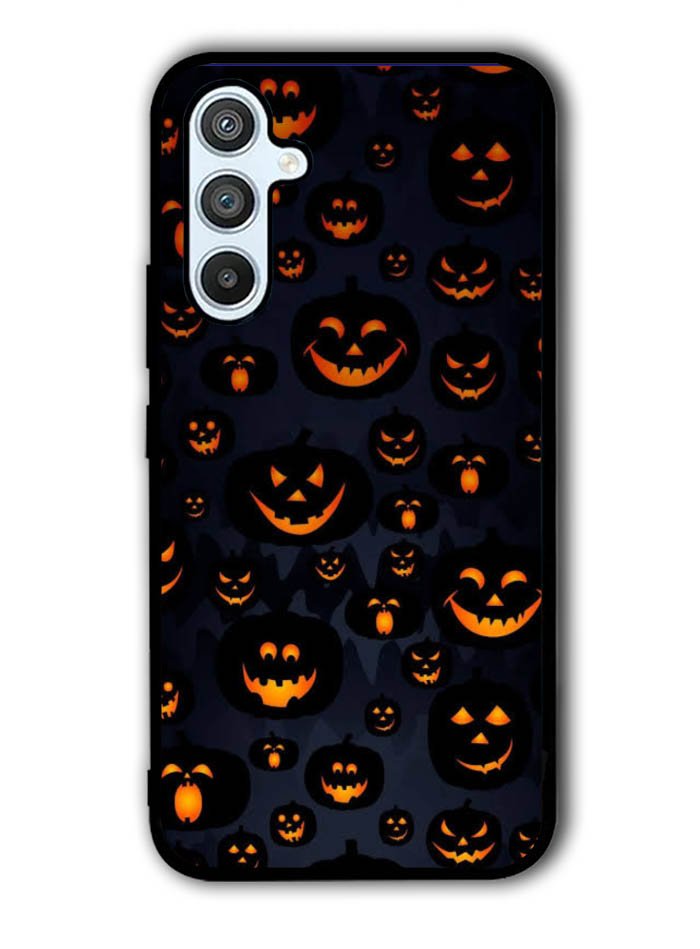 Scary Halloween Pumpkin Masks Samsung Galaxy A14 5G Case QC2654