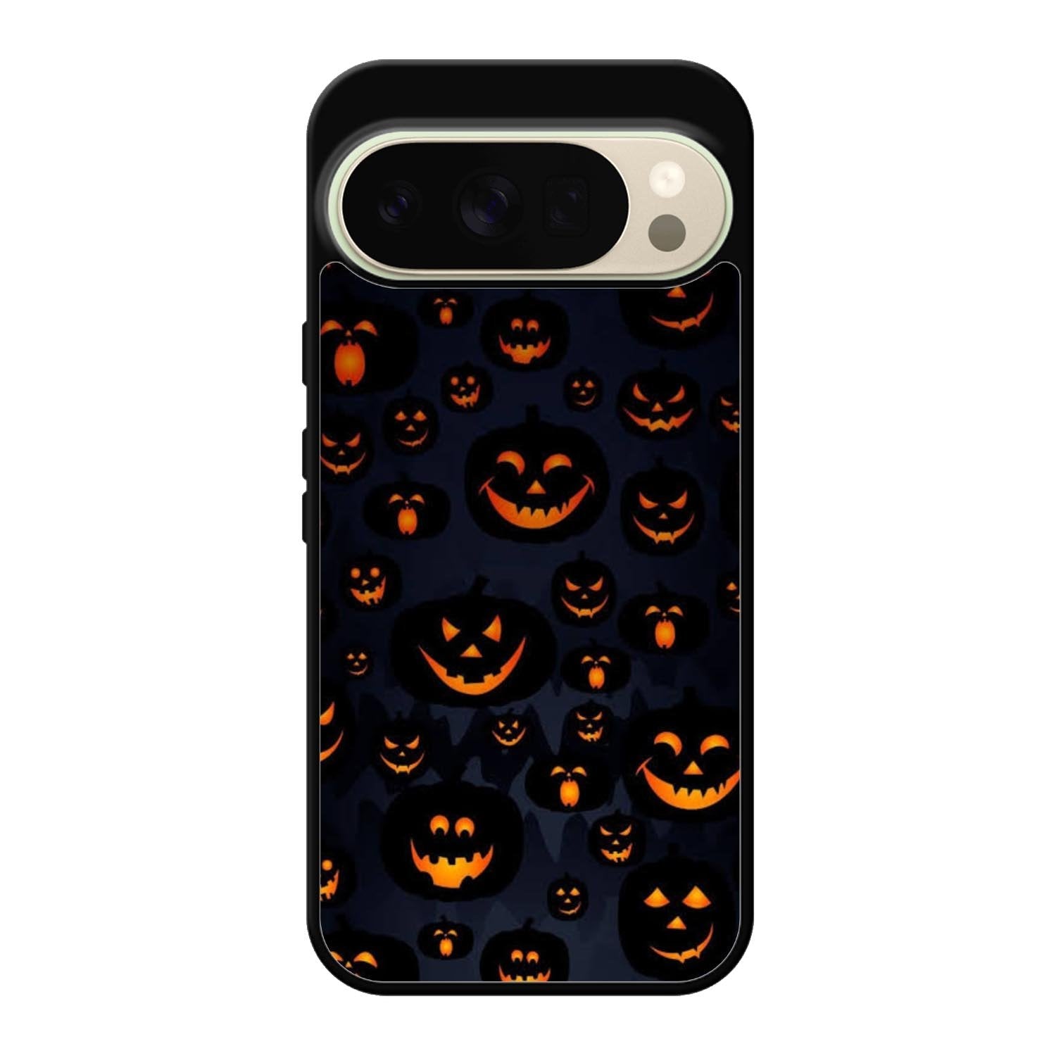 Scary Halloween Pumpkin Masks Google Pixel 10 Pro Case QC2654