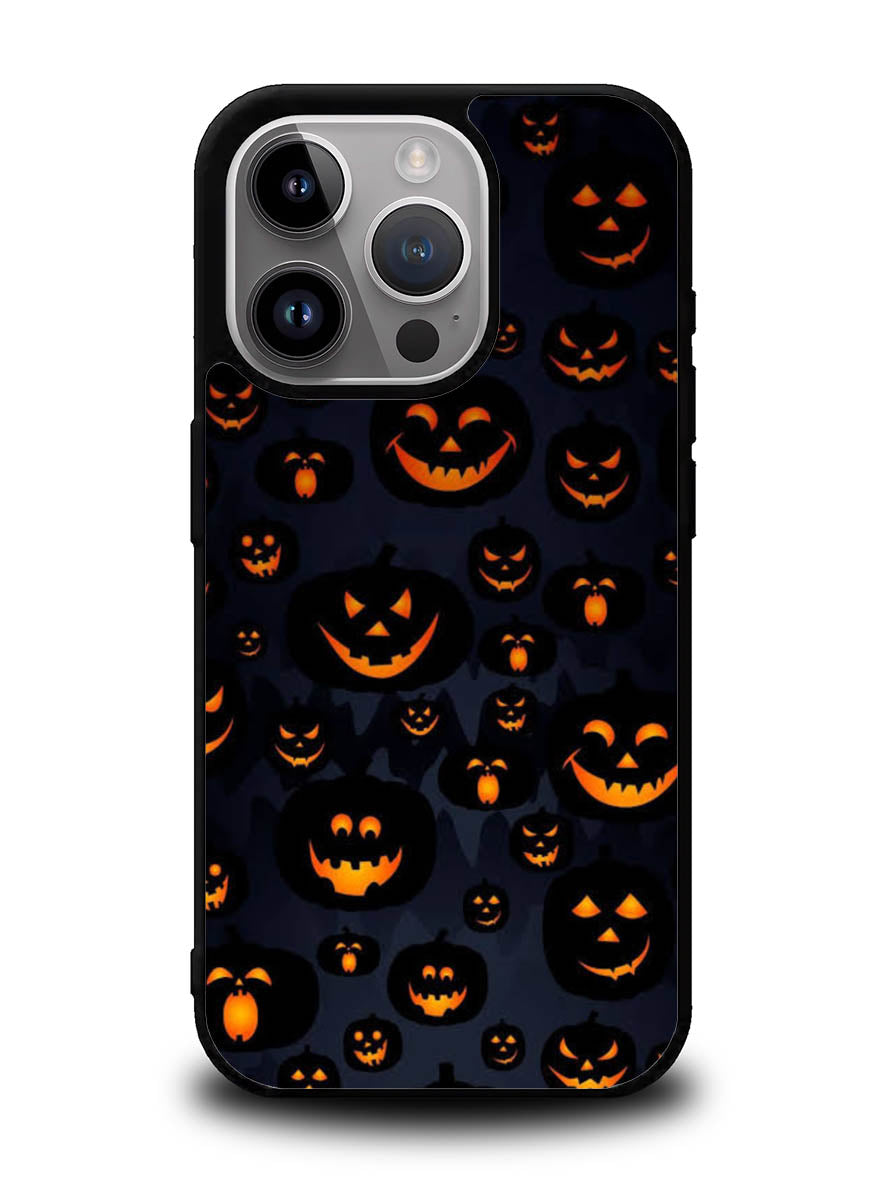Scary Halloween Pumpkin Masks iPhone 16 Pro Case OV2654