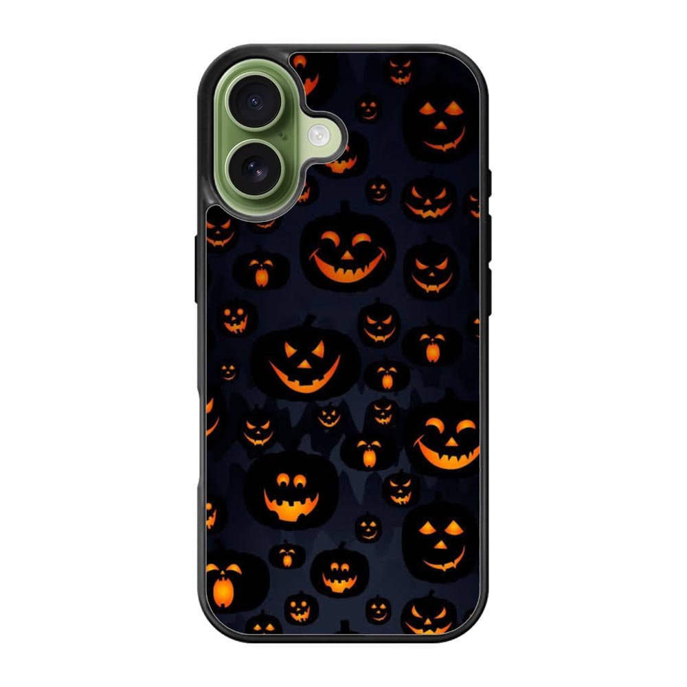 Scary Halloween Pumpkin Masks iPhone 17 Case QC2654