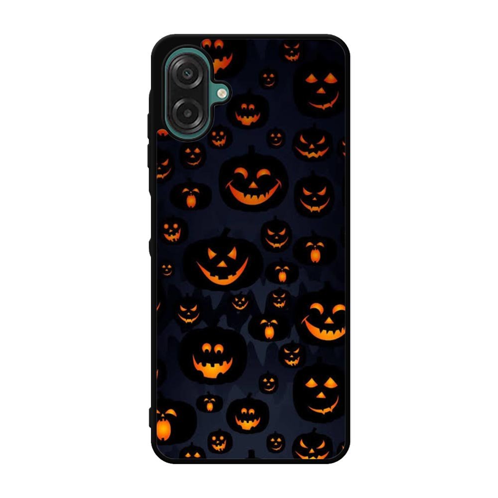 Scary Halloween Pumpkin Masks Samsung Galaxy A07 Case QC2654