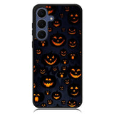 Scary Halloween Pumpkin Masks Samsung Galaxy S25 FE Case OV2654