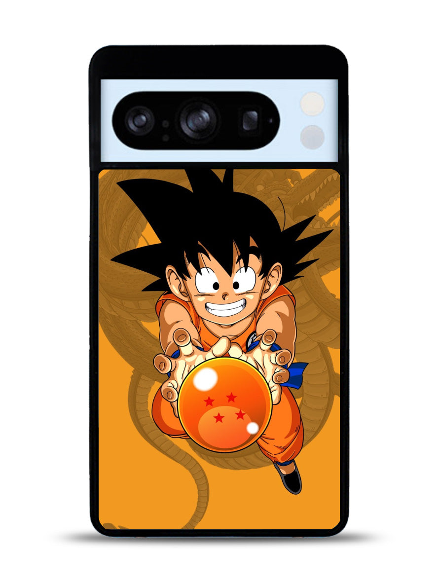Son Goku and the Dragon Ball Google Pixel 8 Pro Case QC2545