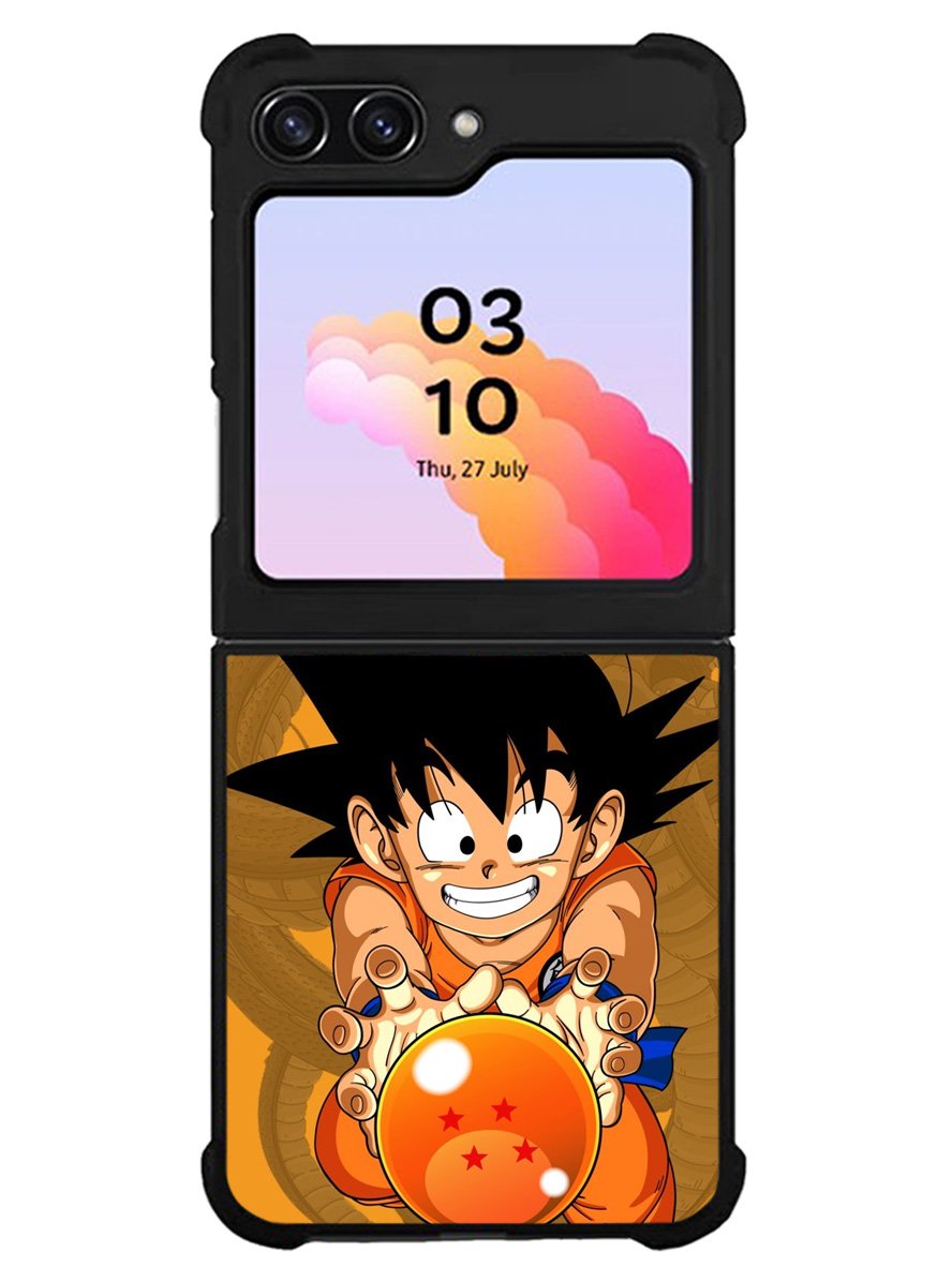 Son Goku and the Dragon Ball Samsung Galaxy Z Flip 5 5G 2023 Case OV2545