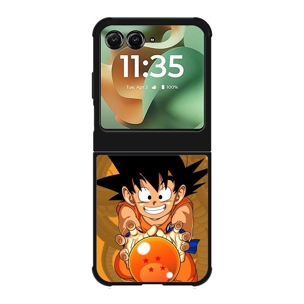 Son Goku and the Dragon Ball Motorola Moto RAZR 2025 Case OV2545