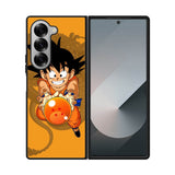 Son Goku and the Dragon Ball Samsung Galaxy Z Fold 7 5G Case OV2545