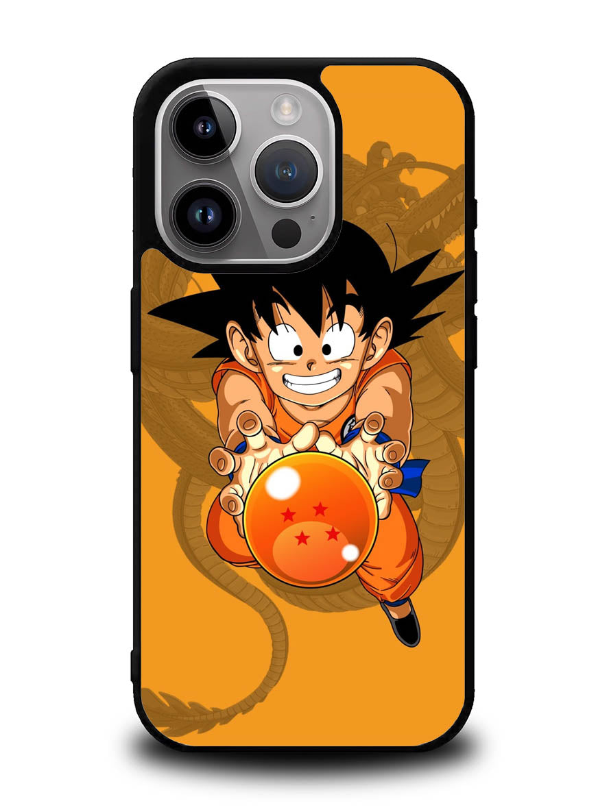 Son Goku and the Dragon Ball iPhone 16 Pro Case OV2545