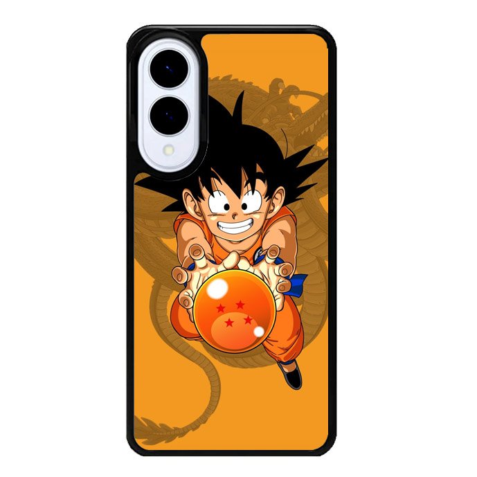 Son Goku and the Dragon Ball Samsung Galaxy S25 Edge 5G Case OV2545