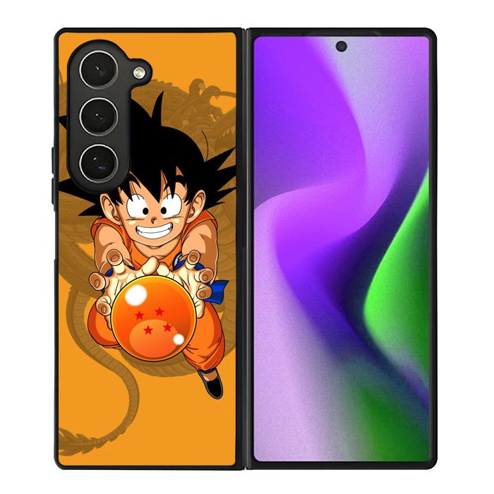 Son Goku and the Dragon Ball Samsung Galaxy Z Fold 6 5G 2024 Case OV2545