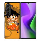 Son Goku and the Dragon Ball Samsung Galaxy Z Fold 6 5G 2024 Case OV2545
