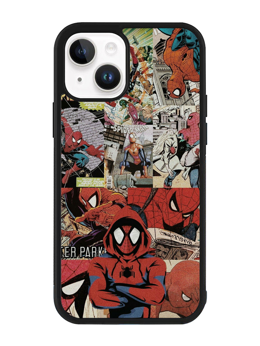 Spiderman Collage iPhone 15 Plus Case OV2512