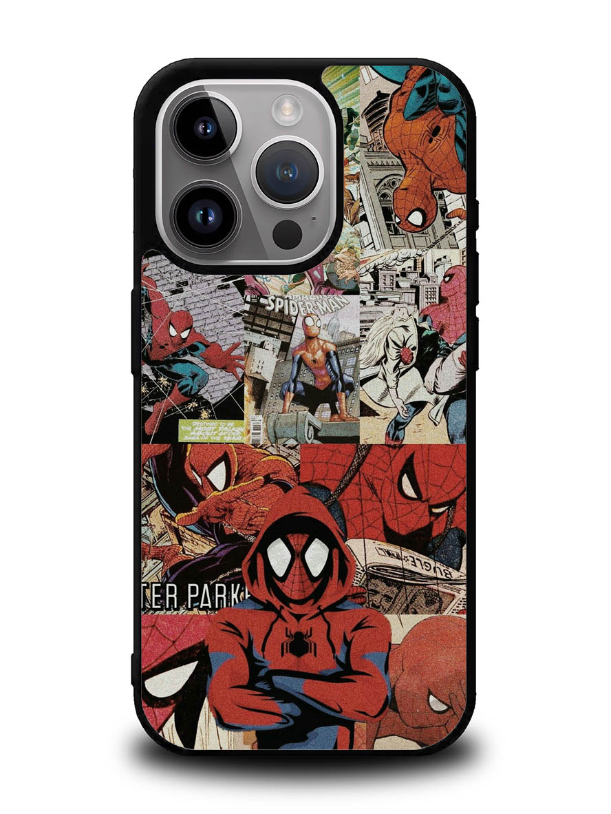 Spiderman Collage 1st iPhone 16 Pro Max Case
