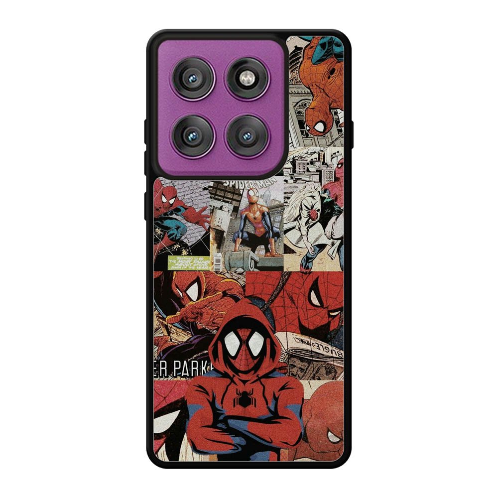 Spiderman Collage 1st Motorola Moto Edge 60 Pro Case