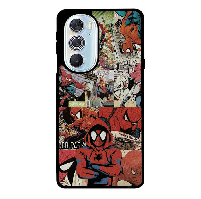 Spiderman Collage 1st Motorola Moto Edge 2022 Case