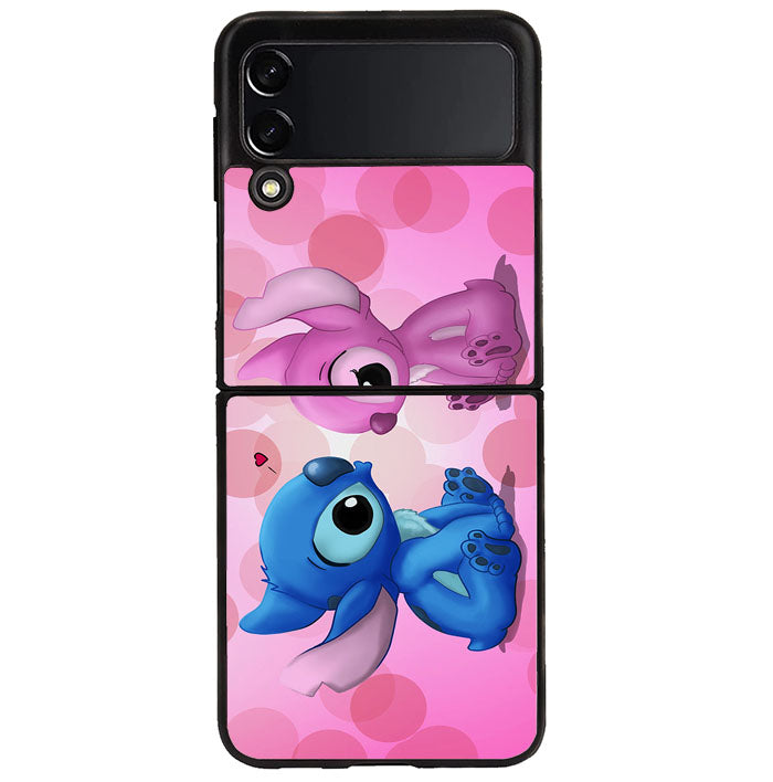 Stitch Pink And Blue 2nd Samsung Galaxy Z Flip 4 5G 2022 Case