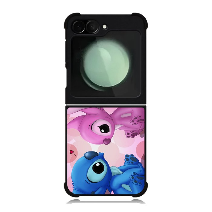Stitch Pink And Blue 2nd Samsung Galaxy Z Flip 6 Case