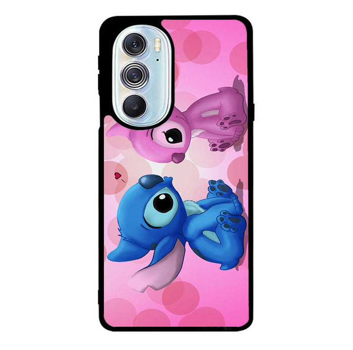 Stitch Pink And Blue 2nd Motorola Moto Edge 2022 Case