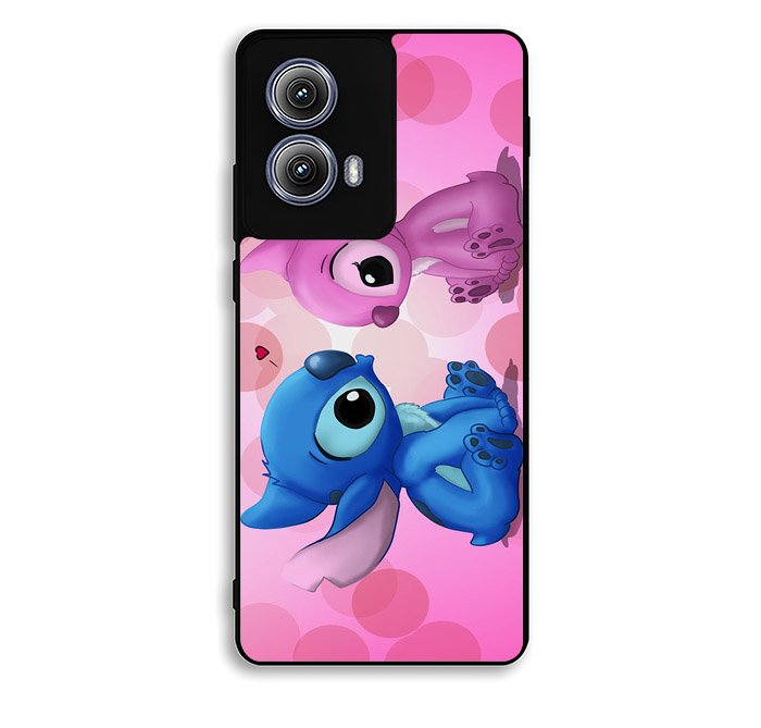 Stitch Pink And Blue 2nd Motorola Moto Edge 2024 Case OV6132