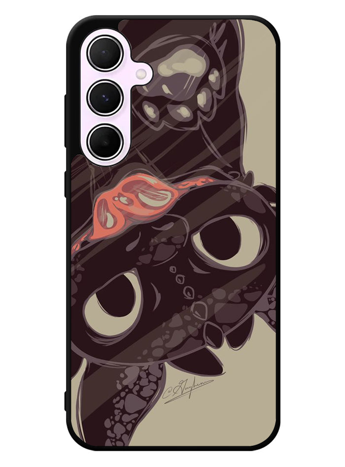 Toothless How To Train Your Dragon 3rd Samsung Galaxy A55 5G Case
