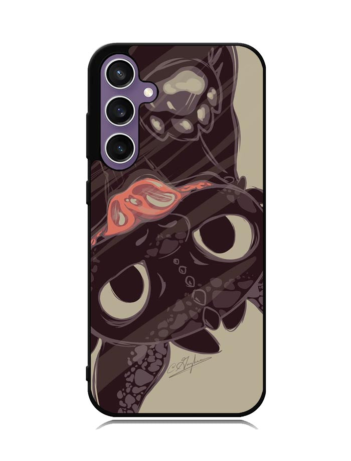 Toothless How To Train Your Dragon 3rd Samsung Galaxy S23 FE 5G Case