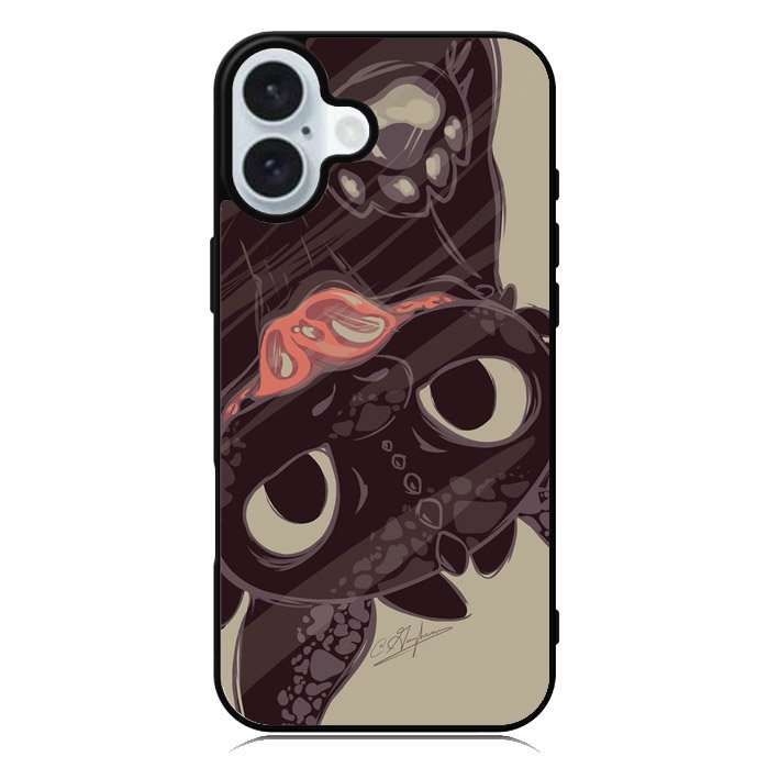 Toothless How To Train Your Dragon 3rd iPhone 16 Case