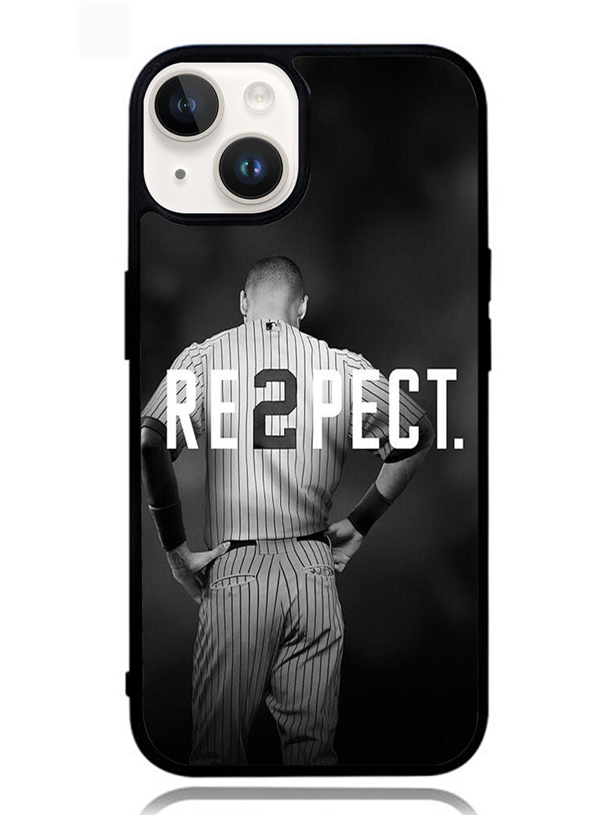 Derek Jeter Respect iPhone 14 Plus Case OV2888
