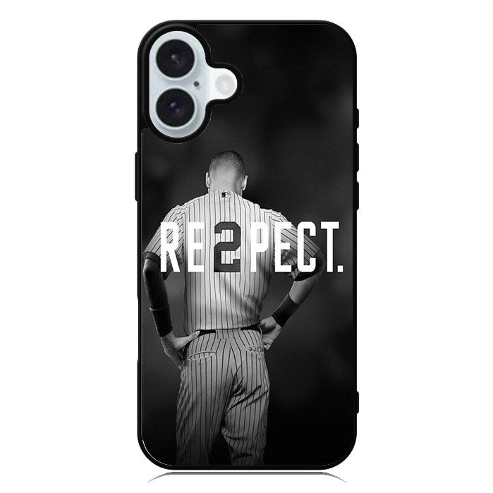 Derek Jeter Respect iPhone 16 Case