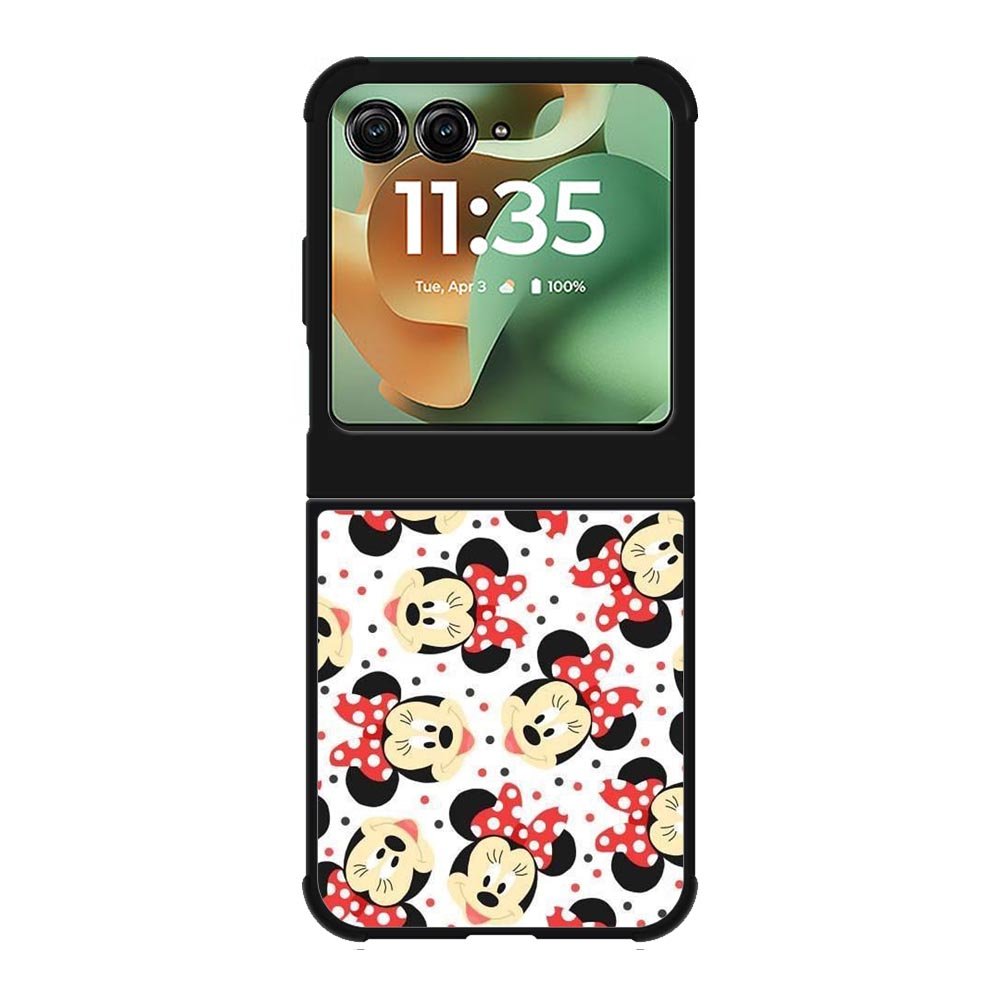 Disney Minnie Mouse Face Cute Motorola Moto RAZR 2025 Case OV4705