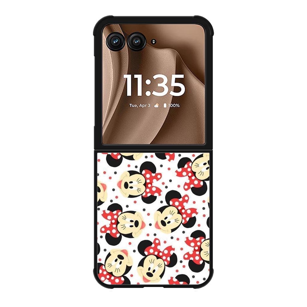 Disney Minnie Mouse Face Cute Motorola Moto RAZR Plus 2025 Case OV4705